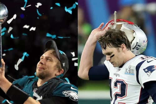 Nick Foles se burla de Tom Brady tras campeonato del Super Bowl LIX: “El amuleto de la suerte de Eagles”