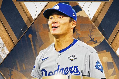 Yoshinobu Yamamoto, elegido el Jugador Más Valioso en bicampeonato de los LA Dodgers
