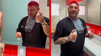 Antonio Mohamed se pintó pelo de rojo ‘a lo Toros Neza’ para cumplir promesa del título con Toluca (VIDEO)