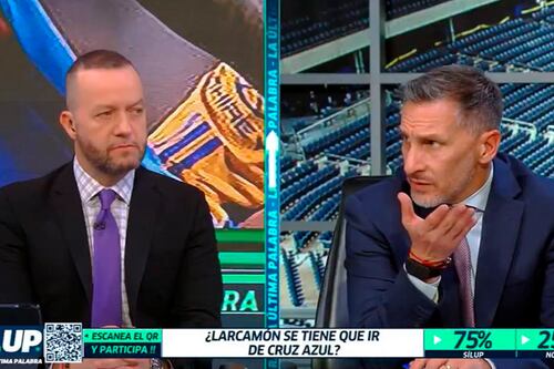 ‘Hoy Larcamón hizo cosas raras, el equipo se le cayó’: LUP analizó eliminación de Cruz Azul