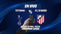 Tottenham vs Atlético de Madrid EN VIVO: minuto a minuto en la vuelta de Octavos en Champions League