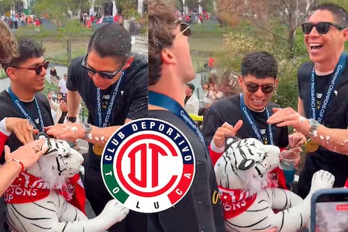 Toluca se burla de Tigres en desfile de la Concachampions: ‘Un lindo gatito’ (VIDEO)