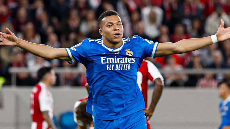 ¡Póker de Mbappé selló agónico triunfo! Real Madrid derrotó 4-3 al Olympiacos en cardíaco juego (VIDEO)