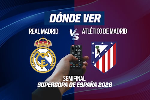Real Madrid vs Atlético de Madrid EN VIVO: Dónde ver en TV, online y hora Semifinal Supercopa de España 2026