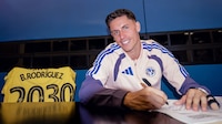 ¡América blinda a Brian Rodríguez! El uruguayo renovó con las Águilas hasta 2030
