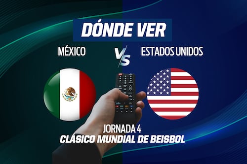 ¿Dónde ver México vs. Estados Unidos EN VIVO en el Clásico Mundial de Beisbol 2026 en TV, online y horario?