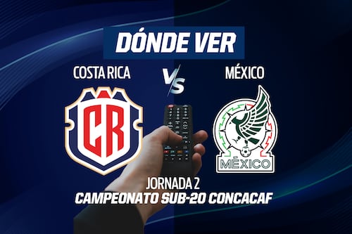 México vs Costa Rica EN VIVO: Dónde ver en TV, online y hora Premundial Sub-20 Concacaf 2026