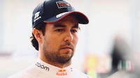 Checo Pérez sufre su primer choque con Cadillac al probar el simulador