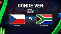 Chequia vs Sudáfrica: Dónde ver el Mundial 2026 EN VIVO HOY en TV, online y hora del partido del Grupo A