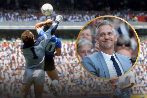 Gary Lineker recordó la Mano de Dios: ‘No tengo problemas con Maradona, pero sí con los árbitros’
