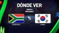 Sudáfrica vs Corea: Dónde ver el Mundial 2026 EN VIVO HOY en TV, online y hora del partido del Grupo A