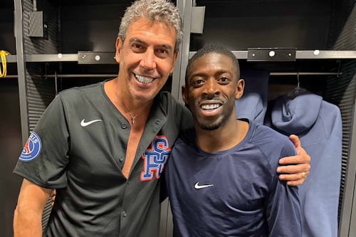 Arturo Elías Ayub felicita a Dembélé por Balón de Oro con foto juntos: ‘Nadie lo merecía más’