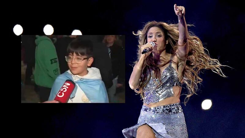 ‘Concierto de mierda y en inglés’; niño argentino se hace VIRAL por criticar a Shakira en entrevista (VIDEO)