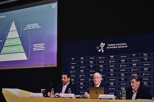 FMF presenta torneos nacionales para detectar talento entre más de 13 MILLONES de futbolistas a nivel primaria
