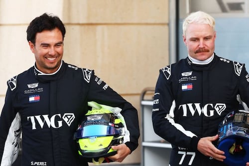 Checo Pérez elige su nuevo apodo para la dupla con Valtteri Bottas, ¿Botteres o Checottas?