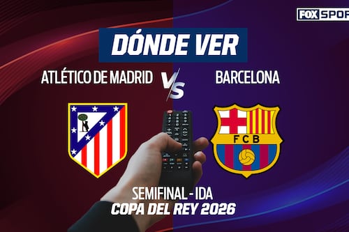 Atlético de Madrid vs Barcelona EN VIVO: Dónde ver en TV, online y hora ida Semifinales Copa del Rey 2025-26