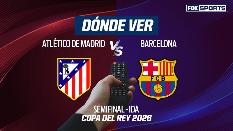 Atlético de Madrid vs Barcelona EN VIVO: Dónde ver en TV, online y hora ida Semifinales Copa del Rey 2025-26