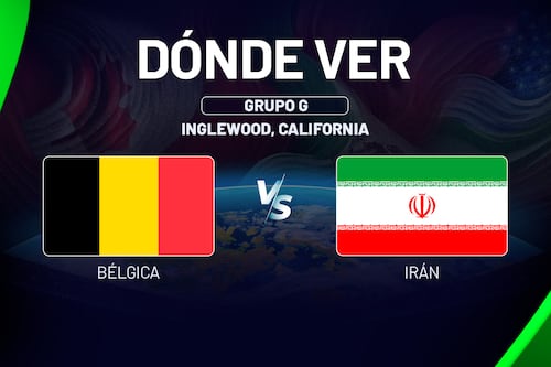 Bélgica vs Irán: Dónde ver el Mundial 2026 EN VIVO HOY en TV, online y hora del partido del Grupo G