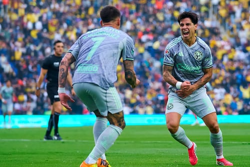 ¡Con Veiga en la tribuna y Fidalgo a punto de salir! América derrotó sin problemas a Necaxa
