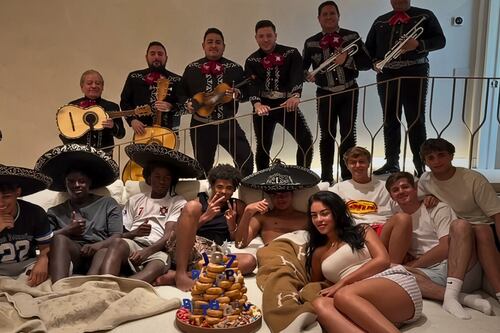 ¡Cumpleaños muy MEXICANO! Georgina Rodríguez festeja los 16 años de Cristiano Jr. con MARIACHI