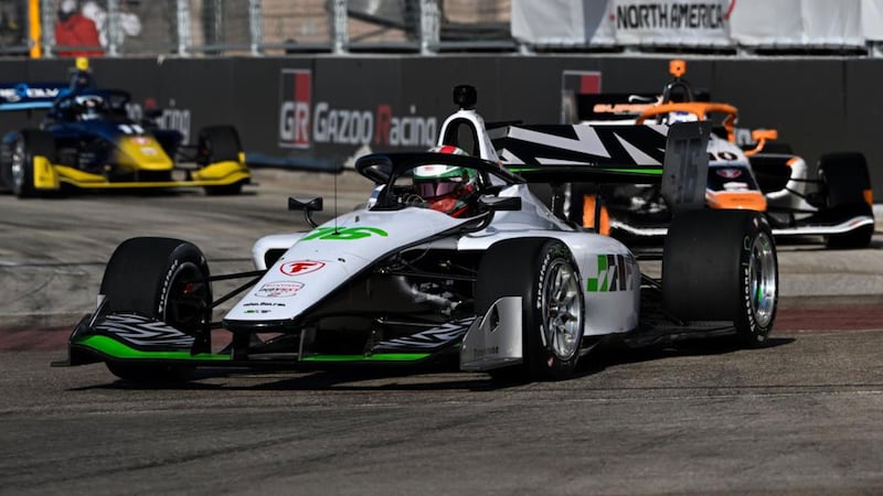 Ricardo Escotto finaliza en el puesto 12 del Grand Prix de Arlington en la Indy NXT Series