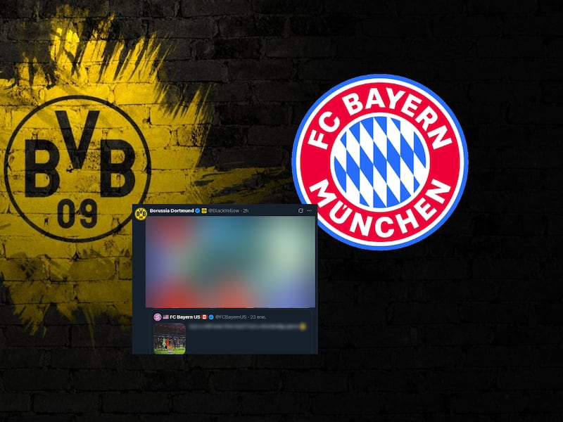 Borussia Dortmund SE BURLA del Bayern Múnich CON UN MEME tras perder su invicto en Bundesliga (FOTO)