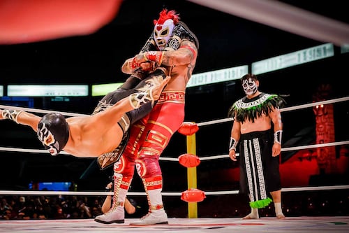 Mitos en el Ring combina lucha libre, mitología mexicana y producción escénica en la Arena México