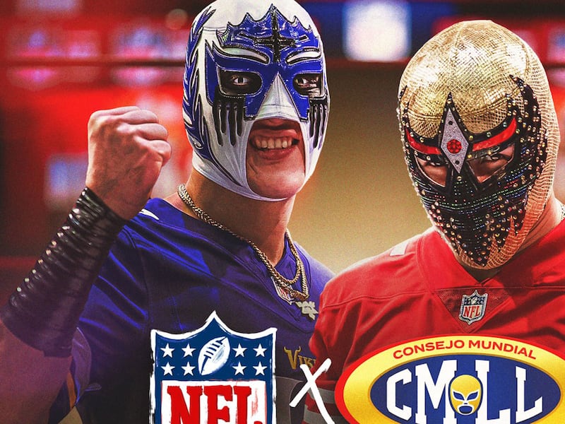 ¡El CMLL y la NFL se unen! Celebrarán en conjunto la función ‘Noche de Cascos y Máscaras’
