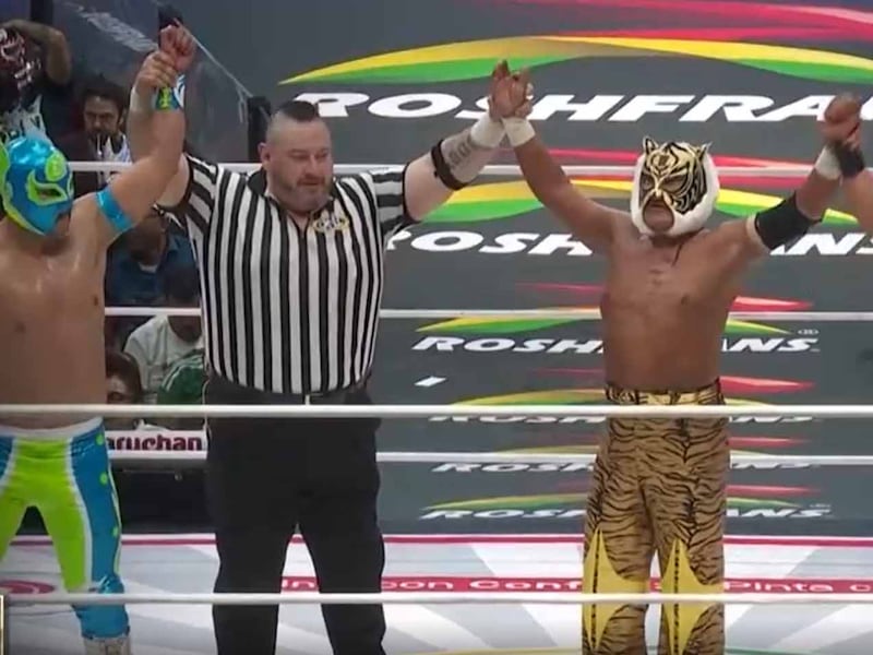Tiger Mask inicia su despedida de México con victoria sobre Black Tiger en el CMLL