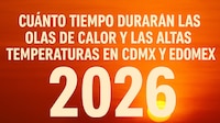 ¿Cuánto tiempo durarán las Olas de Calor y las altas temperaturas en CDMX y Edomex este 2026?