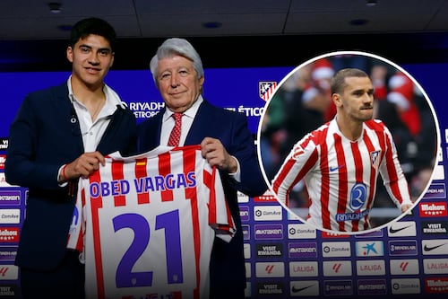 Griezmann ‘APADRINA’ a Obed Vargas en el Atleti, su trampolín para jugar el Mundial con el Tri