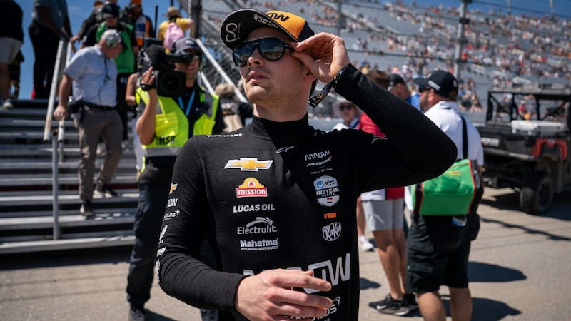 Pato O’Ward, ya con subcampeonato asegurado, abandonó última carrera de IndyCar 2025 tras choque