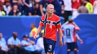 ¡Sacó a Erling Haaland! DT de Noruega lo reemplazó en el tiempo extra y perdió ante Inglaterra