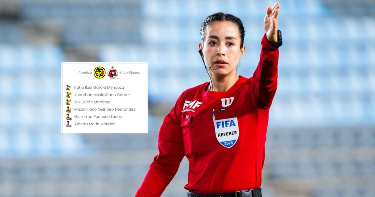 Itzel Fox ¡Le pitará al Ave! Katia Itzel García es designada al América vs ...