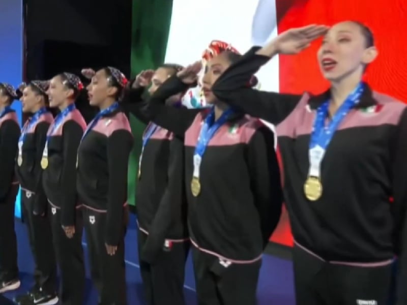 ¡México se llevó el ORO! La Selección de Natación Artística se proclama campeona en el Mundial de Colombia