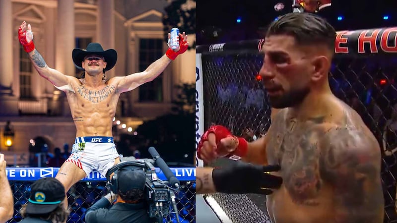Diego Lopes gana en la Casa Blanca; Topuria pierde el título ante Gaethje en la UFC Freedom 250