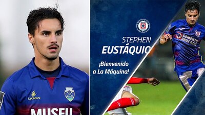 Cruz Azul le dio la bienvenida a Stephen Eustáquio