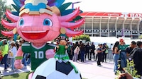Gobierno de CDMX desmiente que FIFA haya pedido retirar ajolote de Estadio Ciudad de México para Mundial 2026