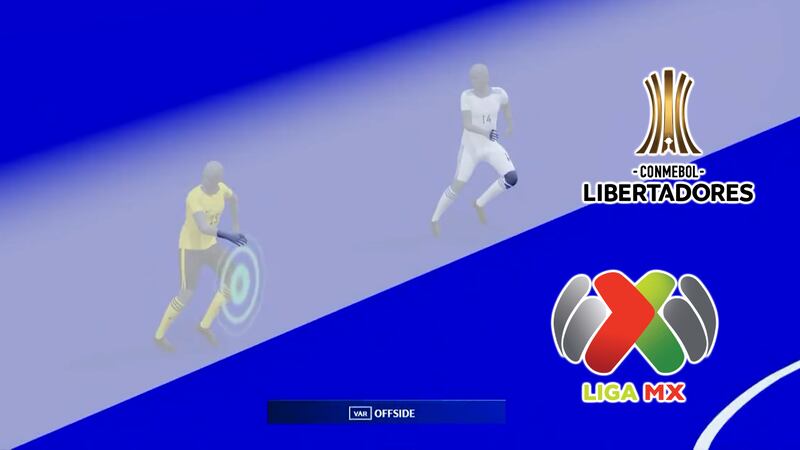 Final de Copa Libertadores y Sudamericana usarán el VAR semiautomático, mismo que debutará en LIGUILLA