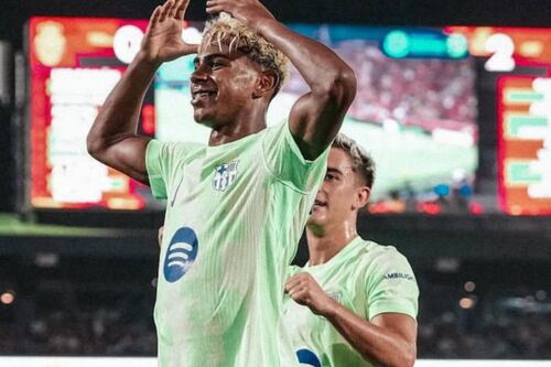 Lamine Yamal confirma su romance con Nicki Nicole festejándole su cumpleaños (FOTO)