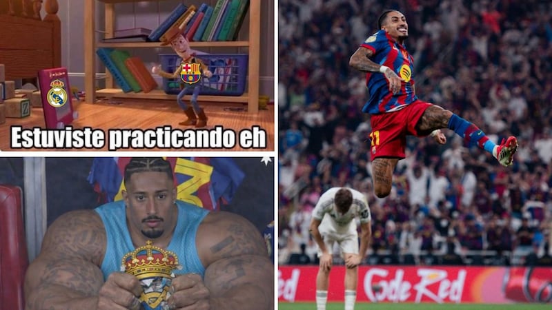 Los MEMES se burlan del Real Madrid tras caer ante Barcelona en la Final de Supercopa de España