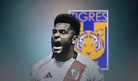 Tigres descartaría a Miguel Borja, ex River Plate, como refuerzo por razones disciplinarias