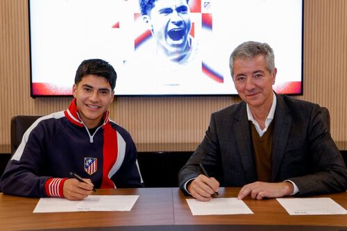 ¡Atlético confirmó fichaje de Obed Vargas! El mexicano no saldrá cedido y reportará para el Cholo Simeone