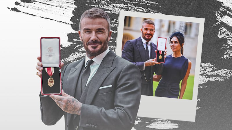 David Beckham es nombrado NUEVO CABALLERO del Imperio Británico: VIDEO