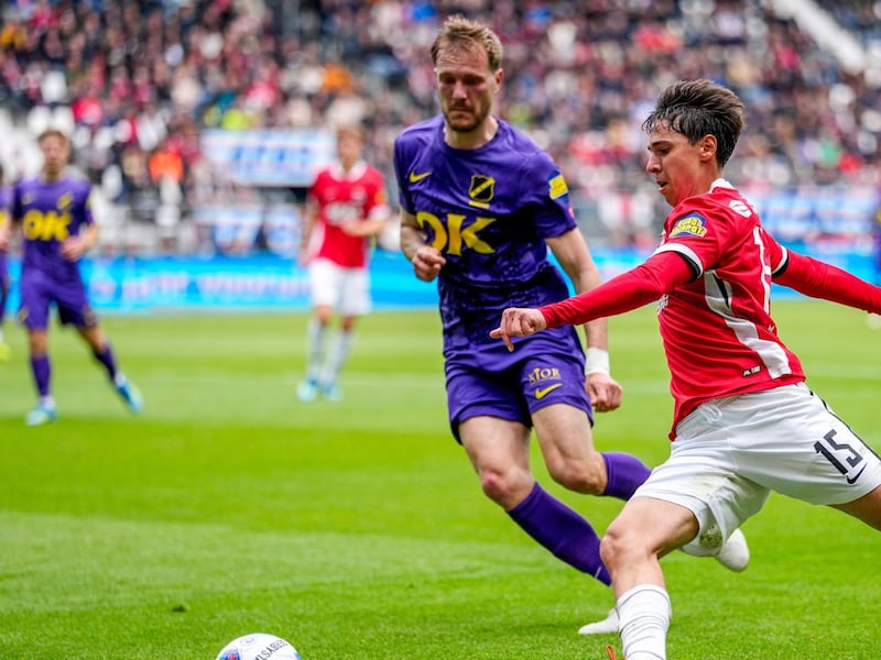 ¡Mateo Chávez marcó su primer gol oficial en Europa! AZ cierra la temporada con empate ante NAC Breda