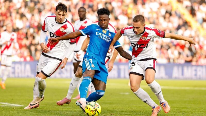 Vinicius se enganchó con aficionados del Rayo Vallecano: ‘Pagaron para verme’