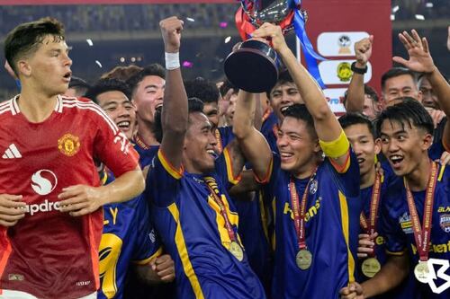 Manchester United PERDIÓ amistoso contra estrellas de Asia; delantero con 2 goles en 21 partidos los liquidó