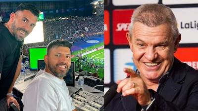 Agüero recordó un consejo que le dio Javier Aguirre en el Atlético de Madrid.