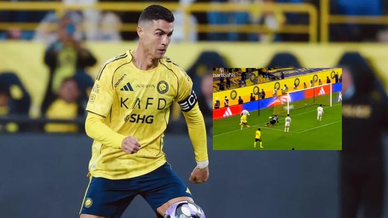 ¡SIN ÁNGULO y mano a mano! Cristiano Ronaldo marcó DOBLETE y ya suma 964 en su carrera (VIDEO)