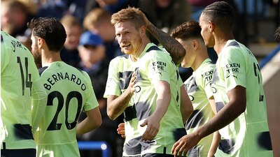 El mediocampista le dio el triunfo al City con un golazo de tiro libre